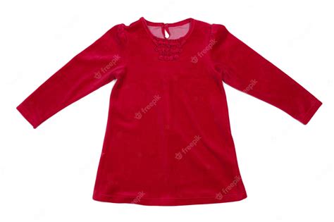 Premium Photo | Red velvet dress