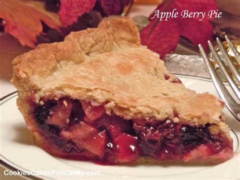 Apple Berry Pie | Raspberry pie, Plum pie, Berry pie