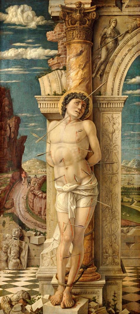 St. Sebastian (1457-59) by Andrea Mantegna - SECRET IMAGES