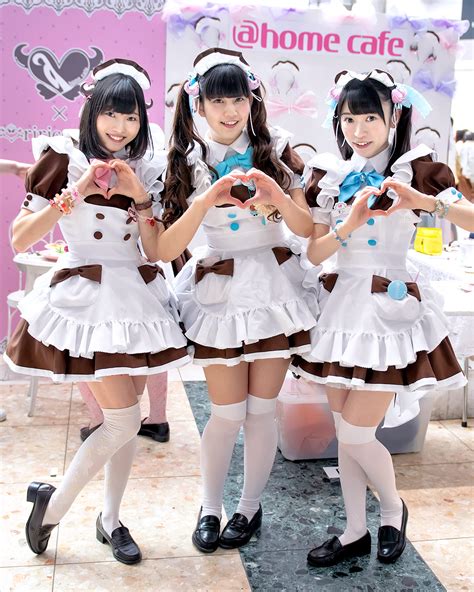 Maids from the famous Akihabara maid cafe @Home... | Tokyo Fashion