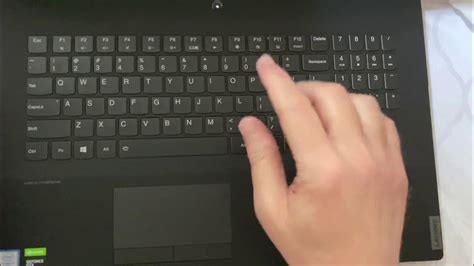 Lenovo laptop how to turn on back-lit keyboard - YouTube