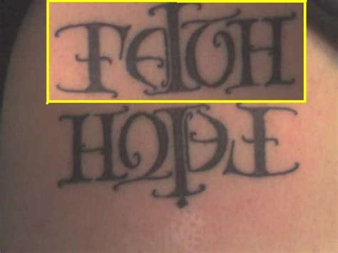 this is really cool | Faith hope love tattoo, Hope tattoo, Faith tattoo