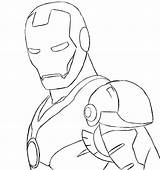 Iron Man Face Coloring Pages At GetColoringscom  Free Printable sketch template