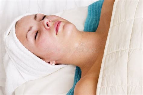 Facial Steam Treatment stock image. Image of people, fresh - 710125