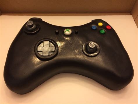 Xbox controller cake, chocolate cake with vanilla frosting. Cake Art by Selina 3-1-15 # ...