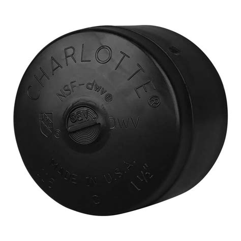 Charlotte Pipe 2 in. ABS DWV Cap ABS001160800HD - The Home Depot