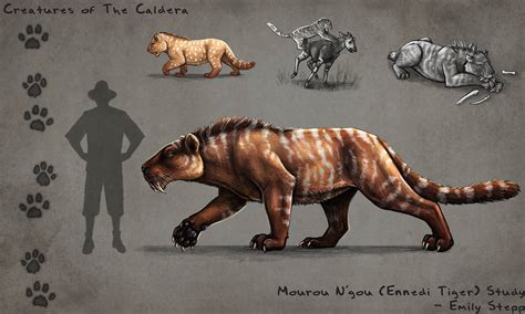 Caldera Mourou N'gou (Ennedi Tiger) Study by EmilyStepp on DeviantArt