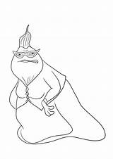 Monsters Inc Coloring Pages Roz sketch template