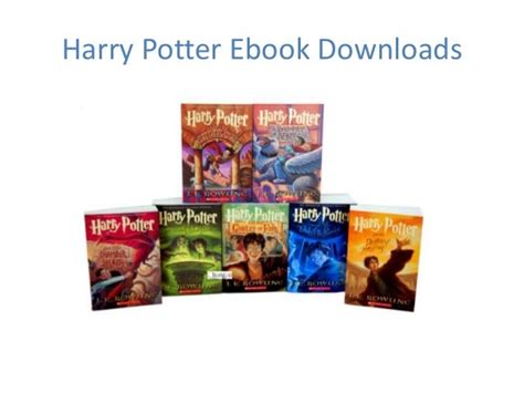 Harry Potter Ebooks Free Download