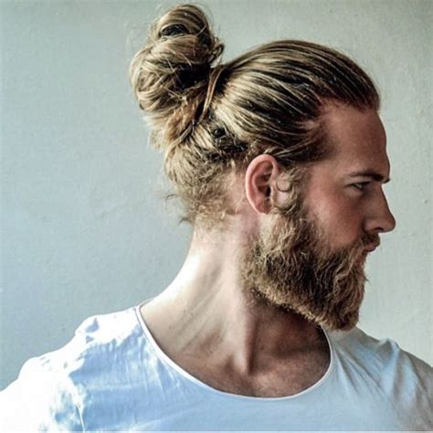 The Barba | Long hair styles men, Hair and beard styles, Man bun hairstyles