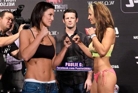 Miesha Tate vs Gina Carano MMA Photo