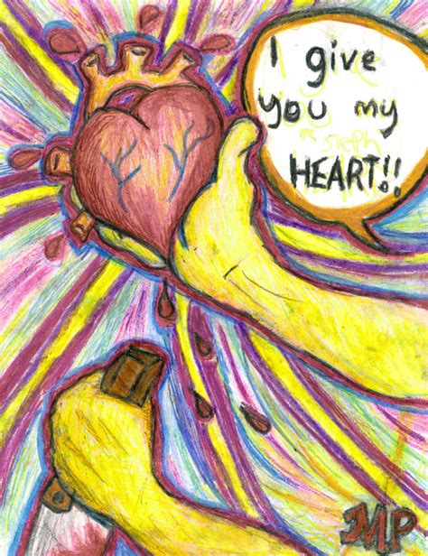 I Give You My Heart by OvercaffeinatedLad on DeviantArt