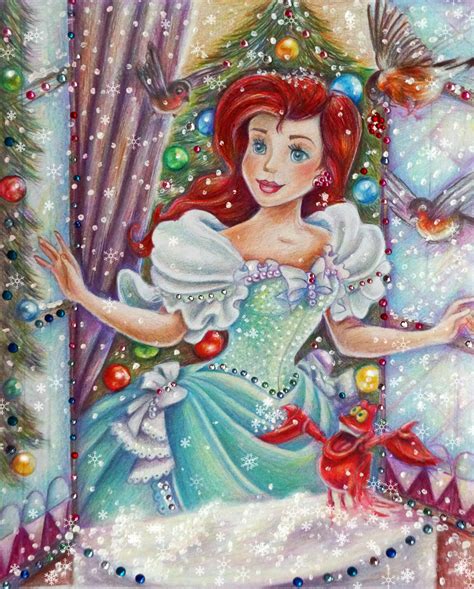 Ariel (Christmas morning) by Alena-Koshkar on DeviantArt