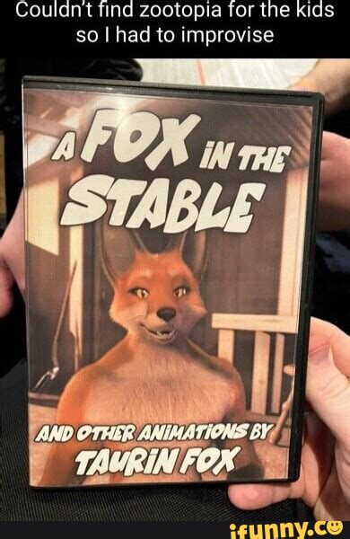 Couldnt find zootopia for the kids so I had to improvise TAURINFOX - iFunny