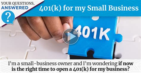 Your Questions, Answered: 401(k) for Small Businesses