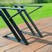 Z Shape Table Base Metal Table Base Kitchen Table Legs - Etsy