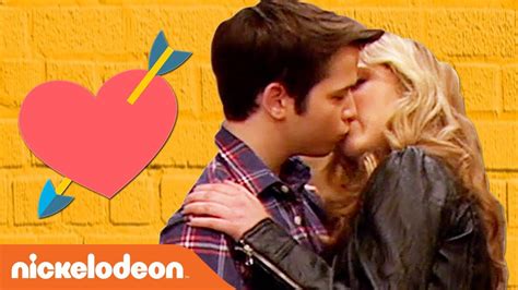 Sam & Freddie’s First & Last Kisses 😘 | iCarly | #TBT - YouTube