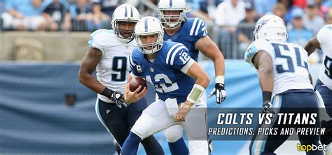 Indianapolis Colts vs Tennessee Titans Predictions and Picks