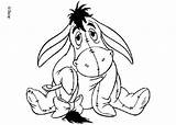 Eeyore coloring pages  Hellokidscom sketch template