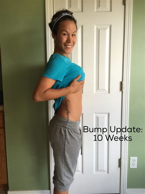 PREGNANCY: 10 Week Bump Update - Diary of a Fit Mommy