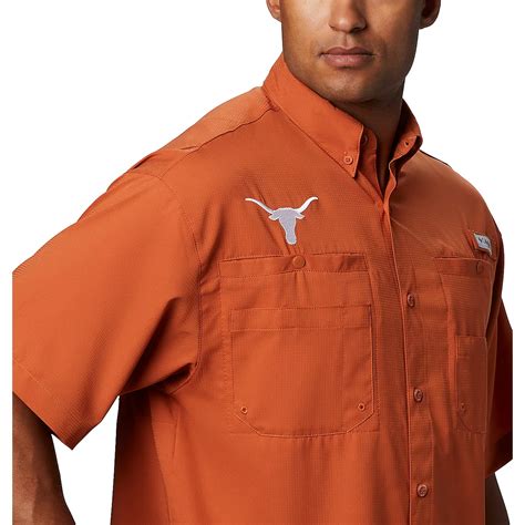 Columbia Sportswear Men's University of Texas Tamiami Button-Down Shirt | Academy