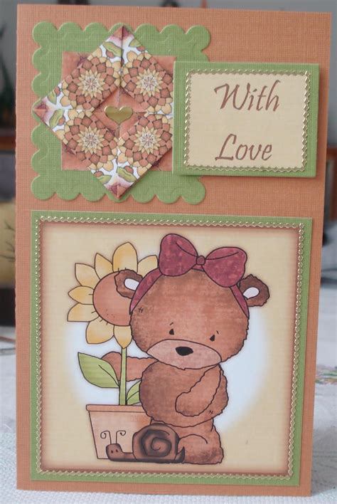 Lorraine Lives Here: Teddy Bear cards