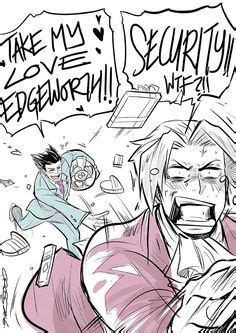 300 Phoenix X edgeworth ideas | phoenix wright, ace, attorneys