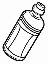 Water Bottle coloring Book Pages With Vector Design For Children  sketch template