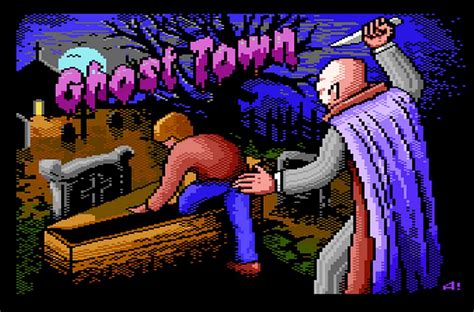 Indie Retro News: Ghost Town - A classic game from 1985 gets a C64 remake