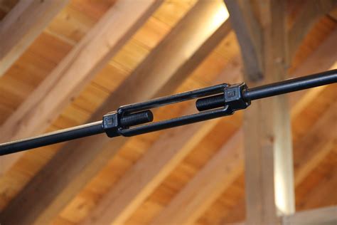 lightweight tie rod truss - Google Search | Timber frame barn, Timber framing, Post and beam