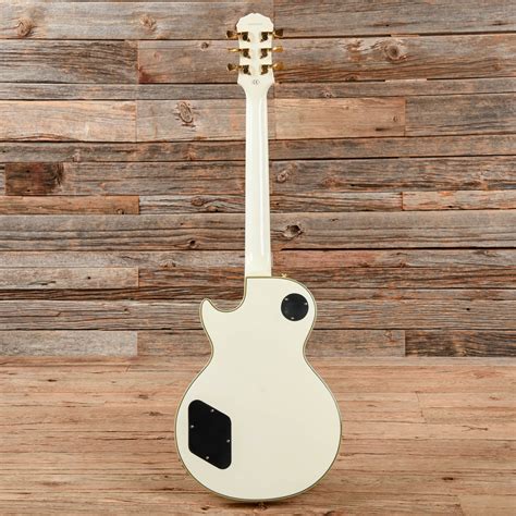 Epiphone Les Paul Custom White 1999 – Chicago Music Exchange