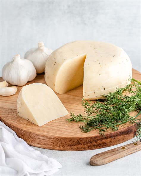 Dill & Garlic Farmstead Cheese 2 lb. Wheel - Stoltzfus Family Dairy