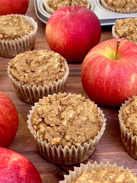 Sugar-Free Apple Cinnamon Oatmeal Muffins | A Health Writer's Favourite ...