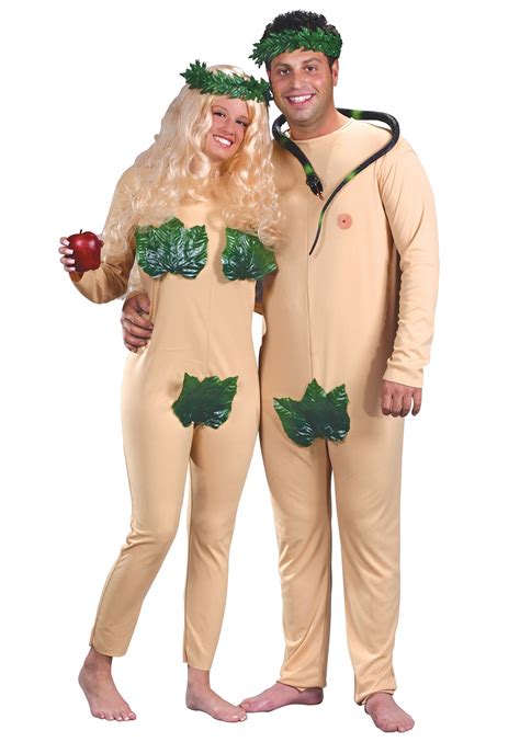 Adam and Eve Couple Costume - Funny Couples Costumes