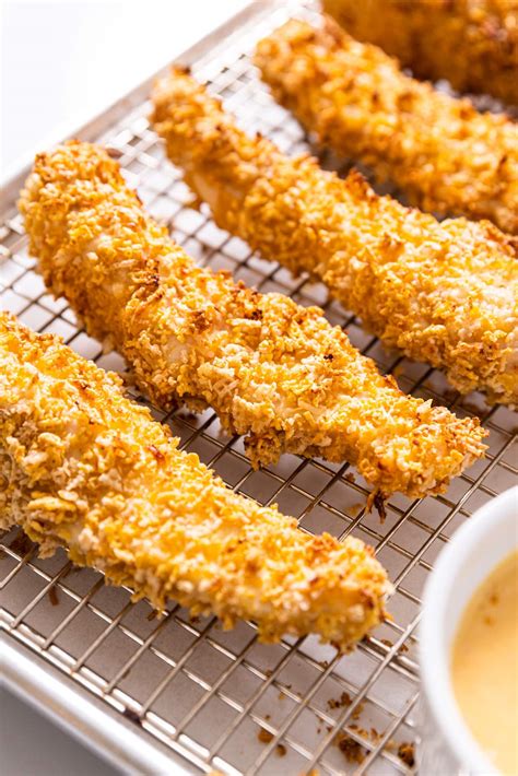 Baked Crispy Chicken Strips - Wyse Guide