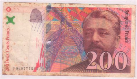 France – 200 francs 1997 used currency note - KB Coins & Currencies