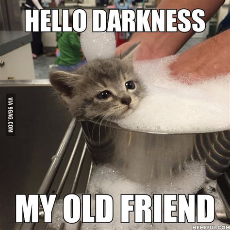 Hello Darkness - 9GAG