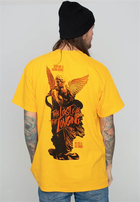 Alpha Wolf & Holding Absence - The Lost & The Longing Gold - T-Shirt | IMPERICON EN