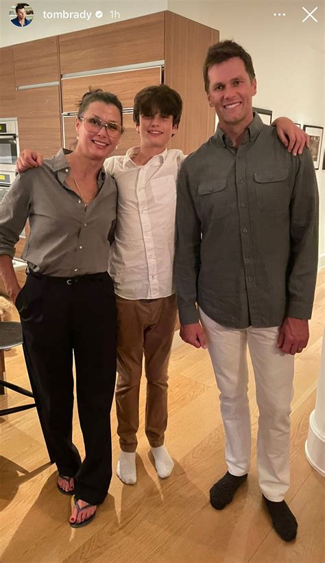 Tom Brady shares rare photo of ex Bridget Moynahan with son Jack, 15, after retirement news - US ...