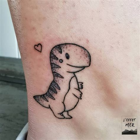 11+ Minimalist Dinosaur Tattoo Ideas That Will Blow Your Mind!