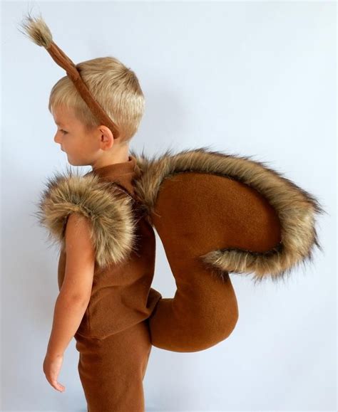 Squirrel 🐿 costume for little boy kids sewing sew diy etsy déguisement ...