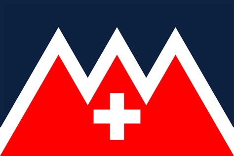 A redesigned swiss flag. : vexillology