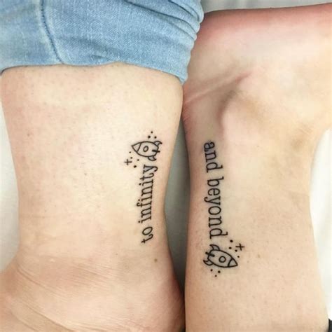 To Infinity & Beyond Tattoo Ideas|Couple Tattoo Ideas