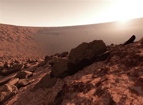 Sunrise On Mars Photograph by Detlev Van Ravenswaay - Pixels