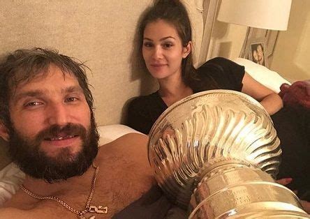 Alex Ovechkin Winning Stanley Cup 2018 with Wife Anastasia Shubskaya