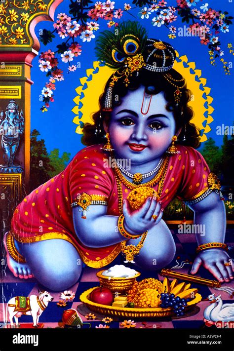 Baby Krishna High Resolution Stock Photography and Images - Alamy