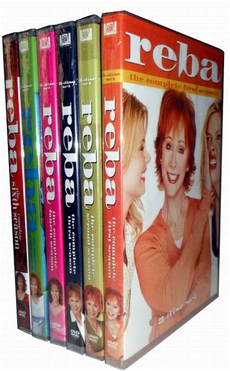 Reba The Complete Series Seasons 1-6 DVD Box Set 15 Disc Free Shipping