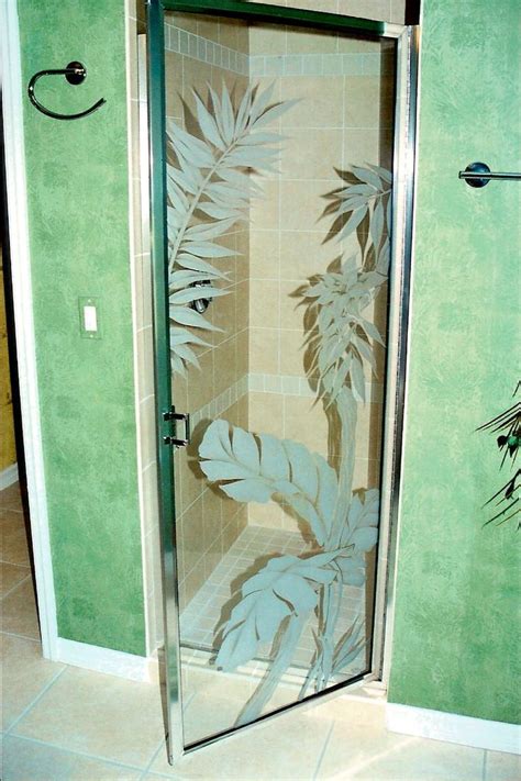 Showers | Etched Shower Glass | Etched Glass | Etched Glass Design | by Premier Etched Glass ...