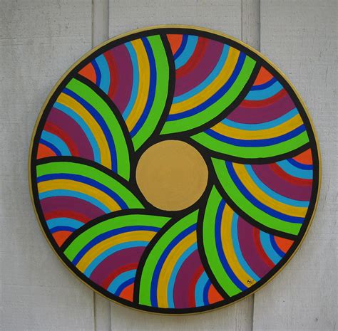 circle art | Circle art, Circle painting, Circle