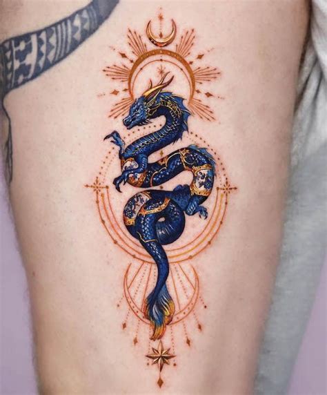 52 Elegant Dragon Tattoos For Women with Meaning - Our Mindful Life in ...